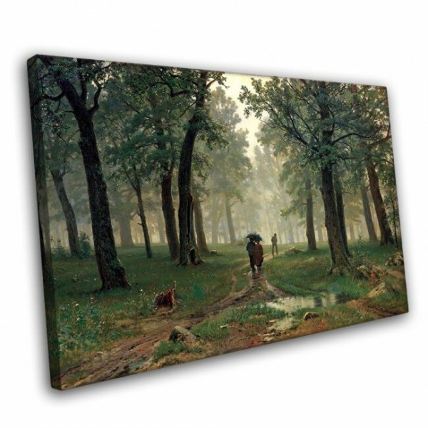 И.Шишкин. Дождь в Дубовом лесу. 1891г.