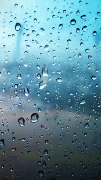 Капли на экране