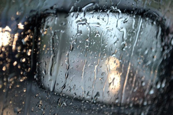 Дождь машина