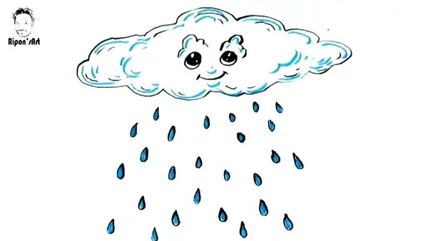 Дождь картинка для детей