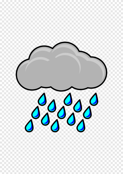 Тучка с дождем