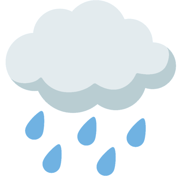 Тучка с дождиком