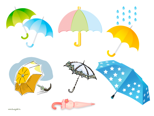 Зонтик детский нарисованный