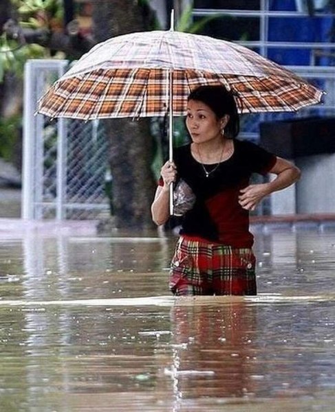 Сильный дождь