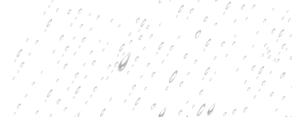 Дождь на прозрачном фоне