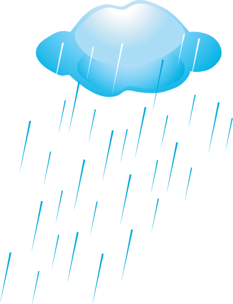 Тучка с дождиком