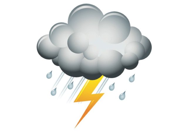 Изображение грозы для детей