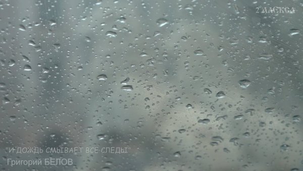 Дождь смывает следы