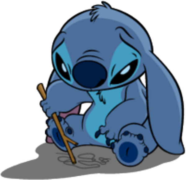 Стич раздраженный