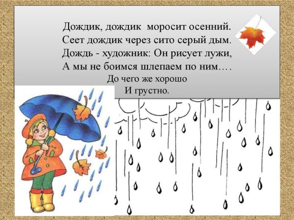 Дождик для презентации