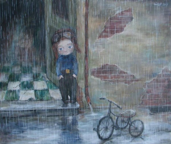 Картины Нино Чакветадзе мальчик