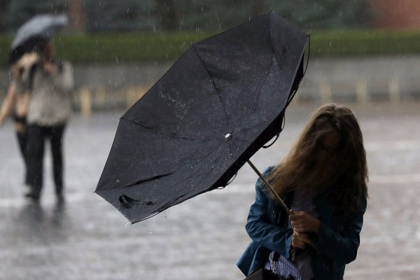 Сильный дождь