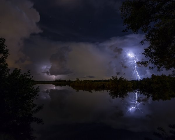 Гроза ночью