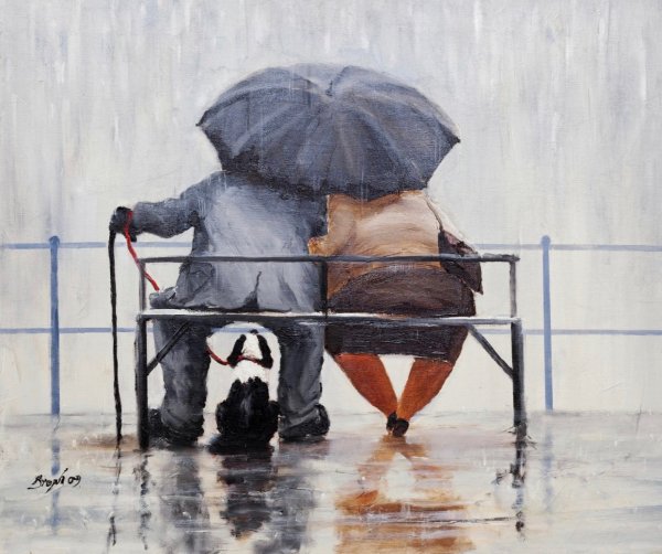 Юмористические акварели художника des Brophy