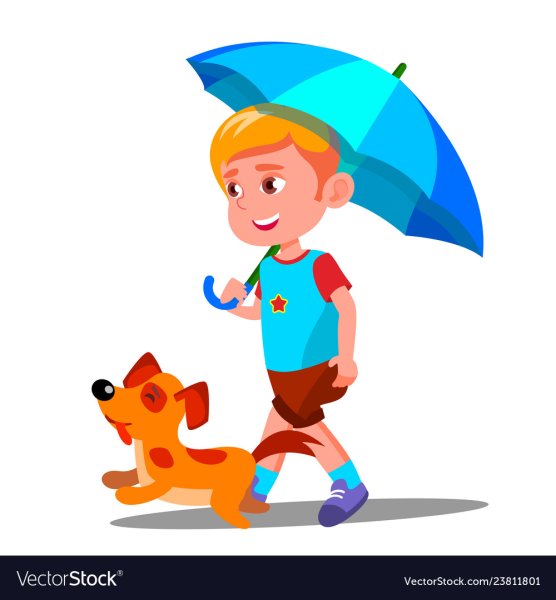 Мальчик гуляет