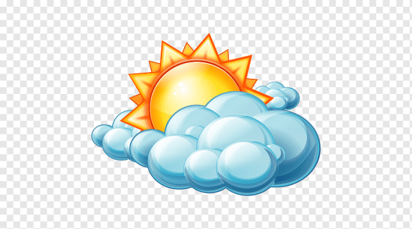 Иконки погоды мультяшные