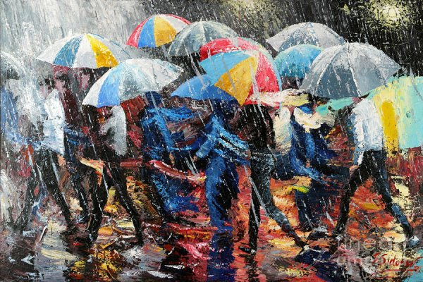 Станислав Сидоров художник дождь