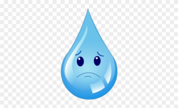 Капля с лицом