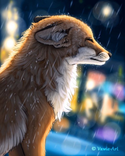 Грустный Лис