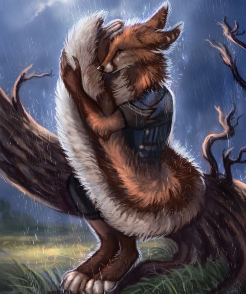 Одинокий Лис арт