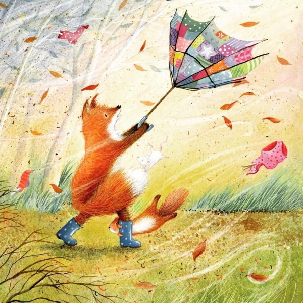 Отличного настроения в дождливую погоду