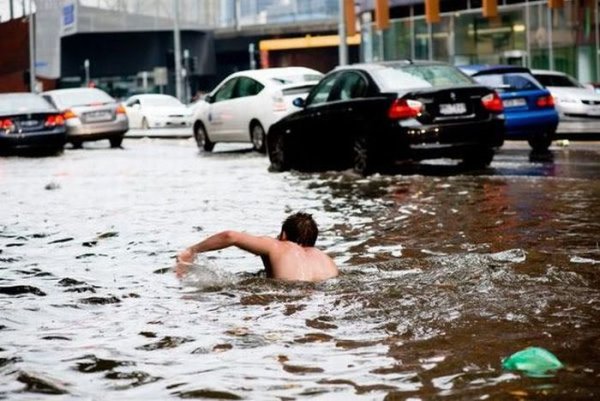 Наводнение прикол