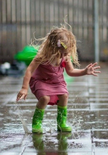 Радость под дождем