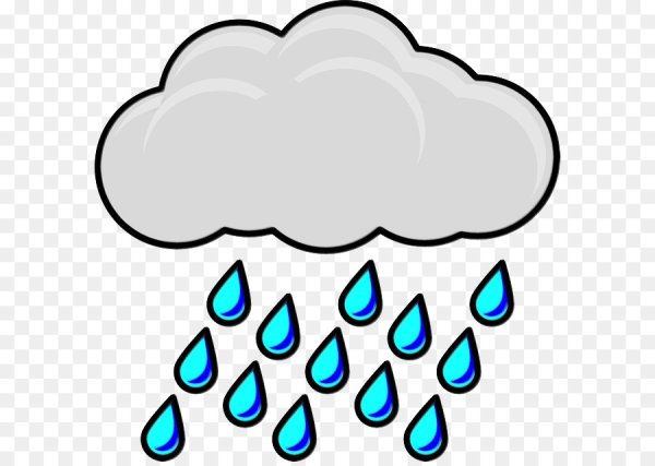 Облако с дождем для детей