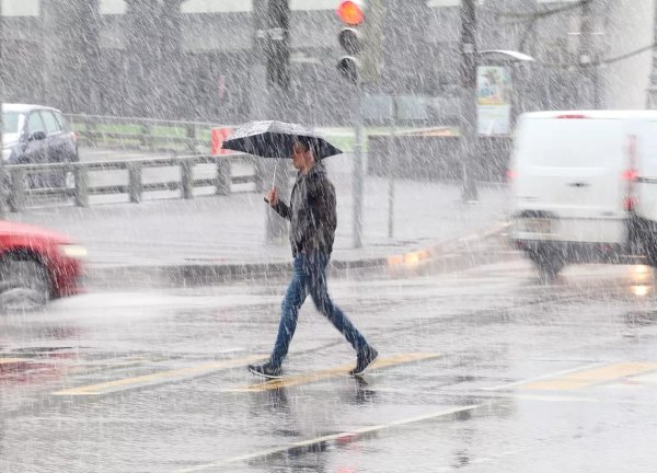 Сильный дождь