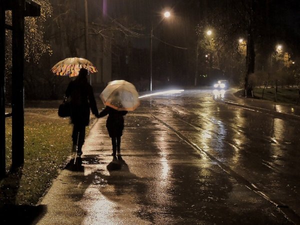 Дождь в лицо