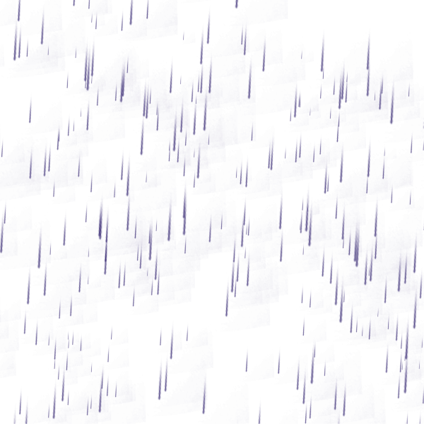 Дождь на прозрачном фоне