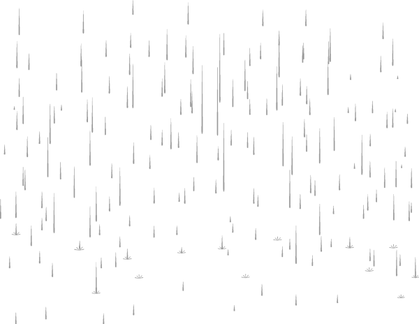 Дождь на прозрачном фоне