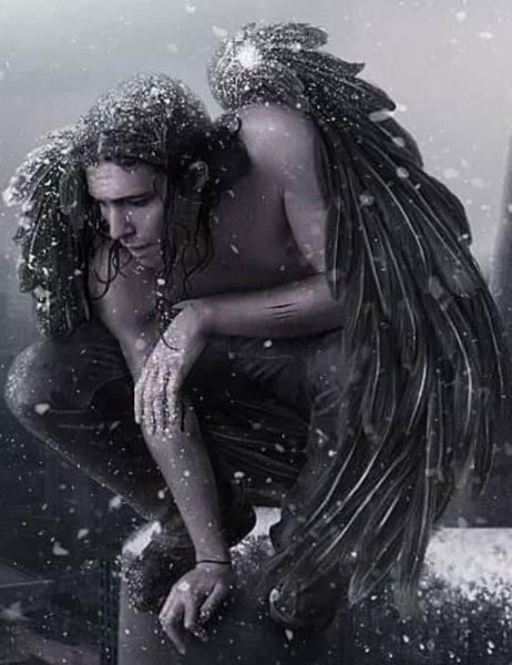 Ангел под дождем