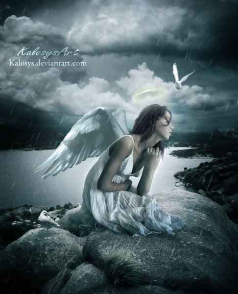 Грустный ангел