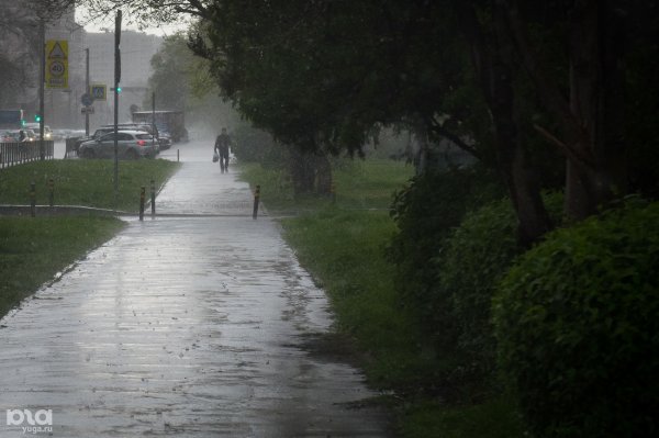 Ливни и град на Кубани