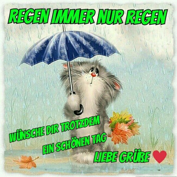 Доброе дождливое утро понедельника