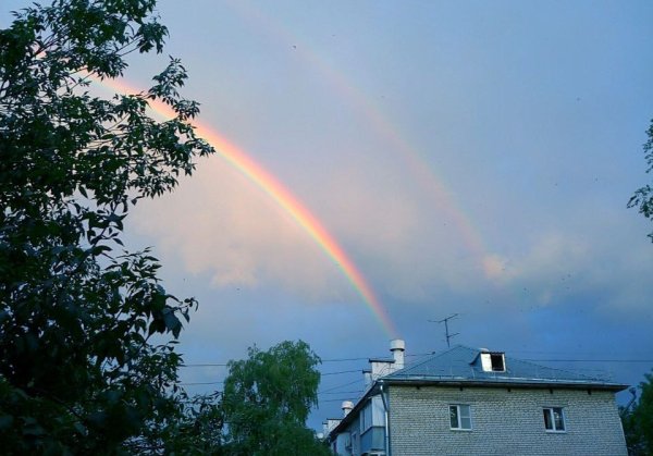 Летняя Радуга в городе