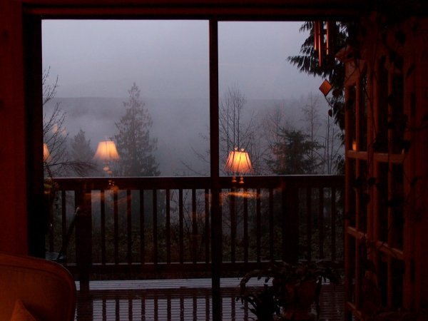 Уютный зимний интерьер