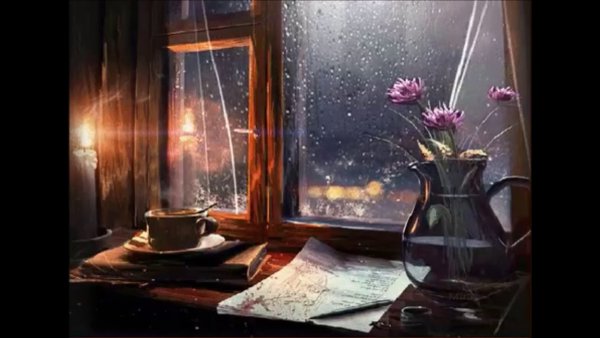 Чай вечер окно