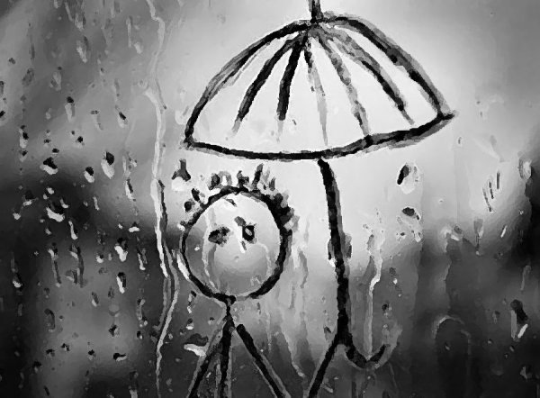 Дождь одиночество