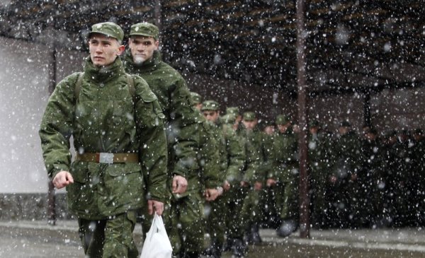 Зимняя служба в армии
