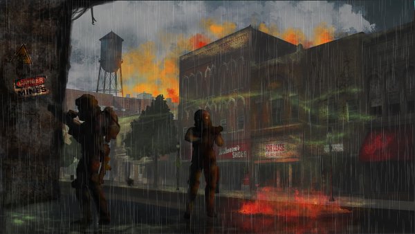 Эдисон зомби апокалипсис арт