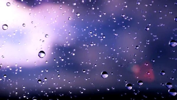 Дождь футаж