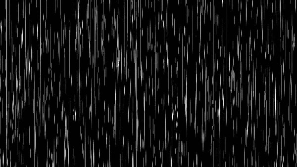 Эффект дождя