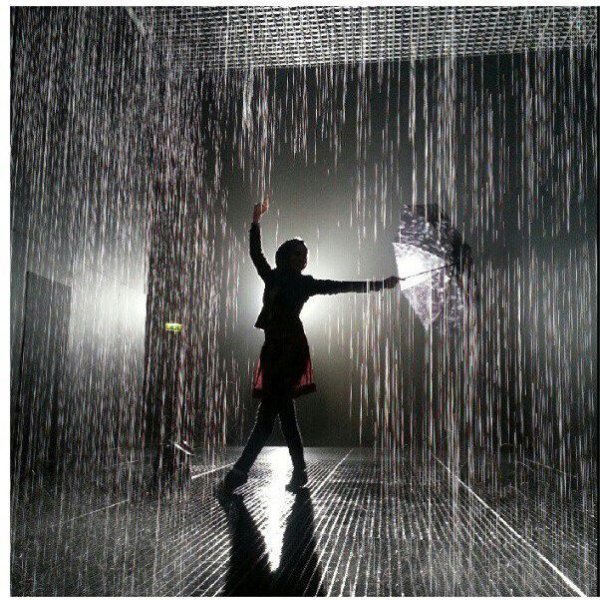 Вечернее настроение Танцующие под дождем