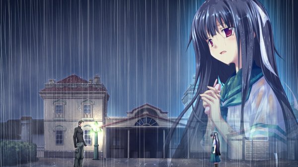 Аниме дождь