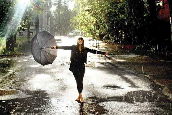 День прогулок под дождем