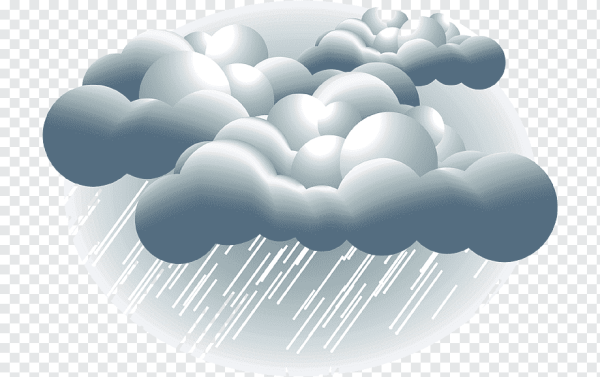 Тучка с дождем