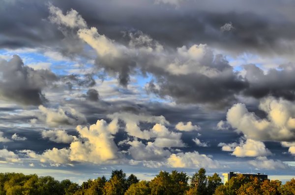 Небо осенью