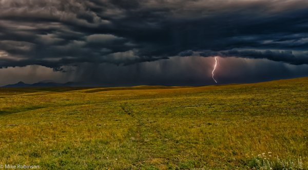 Гроза и дождь